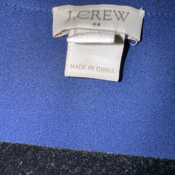 J. Crew Royal Blue Bell Sleeve Top - Picture 5 of 7